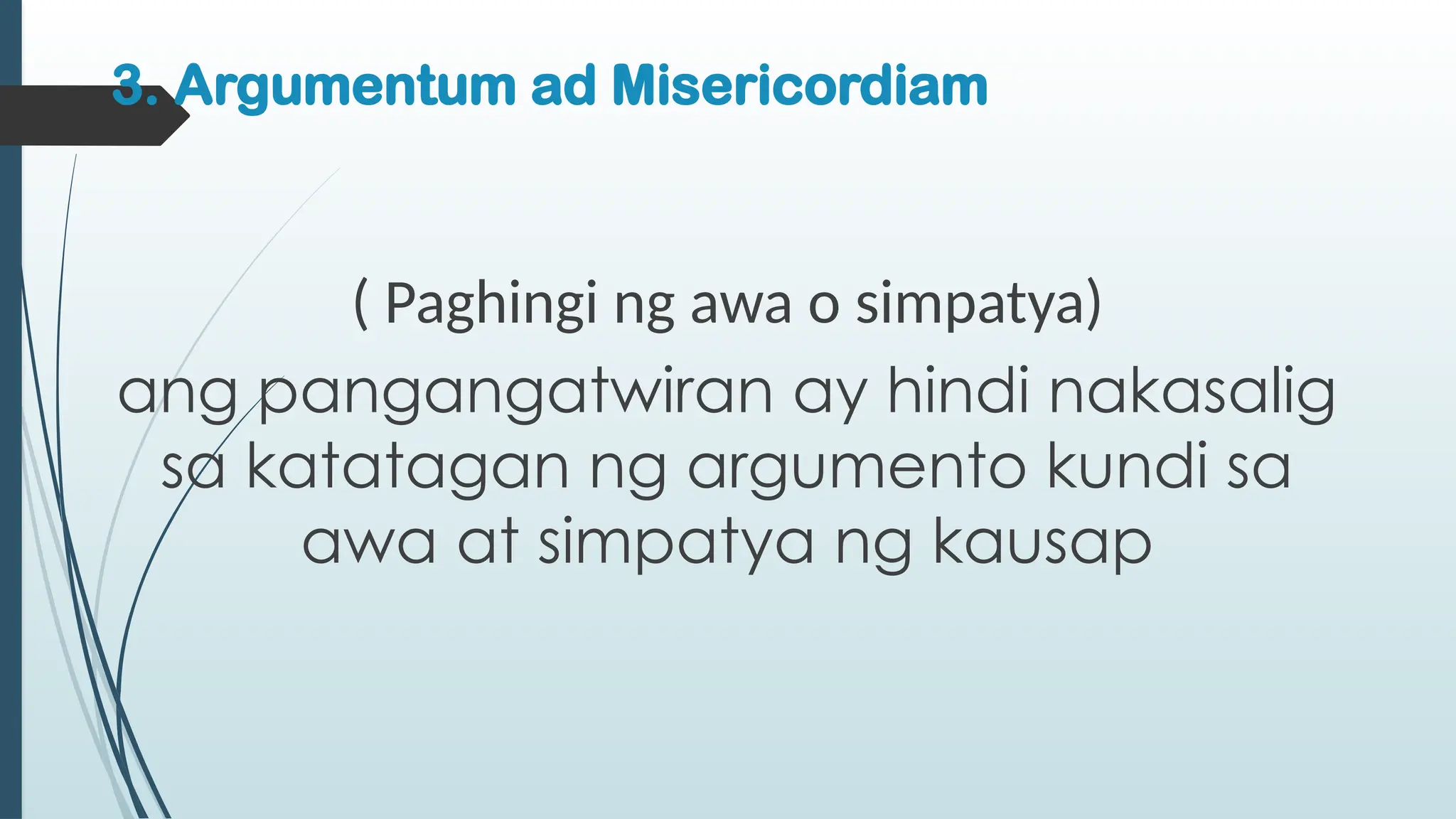 Example Ng Argumento TEKSTONG ARGUMENTATIBO PAGBASA AT PAGSULAT NG TEKSTO TUNGO SA ...