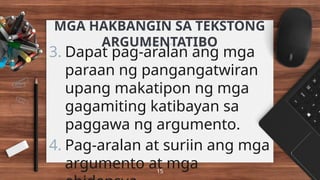 Example Ng Argumento TEKSTONG ARGUMENTATIBO (tekstong argumentative).pptx