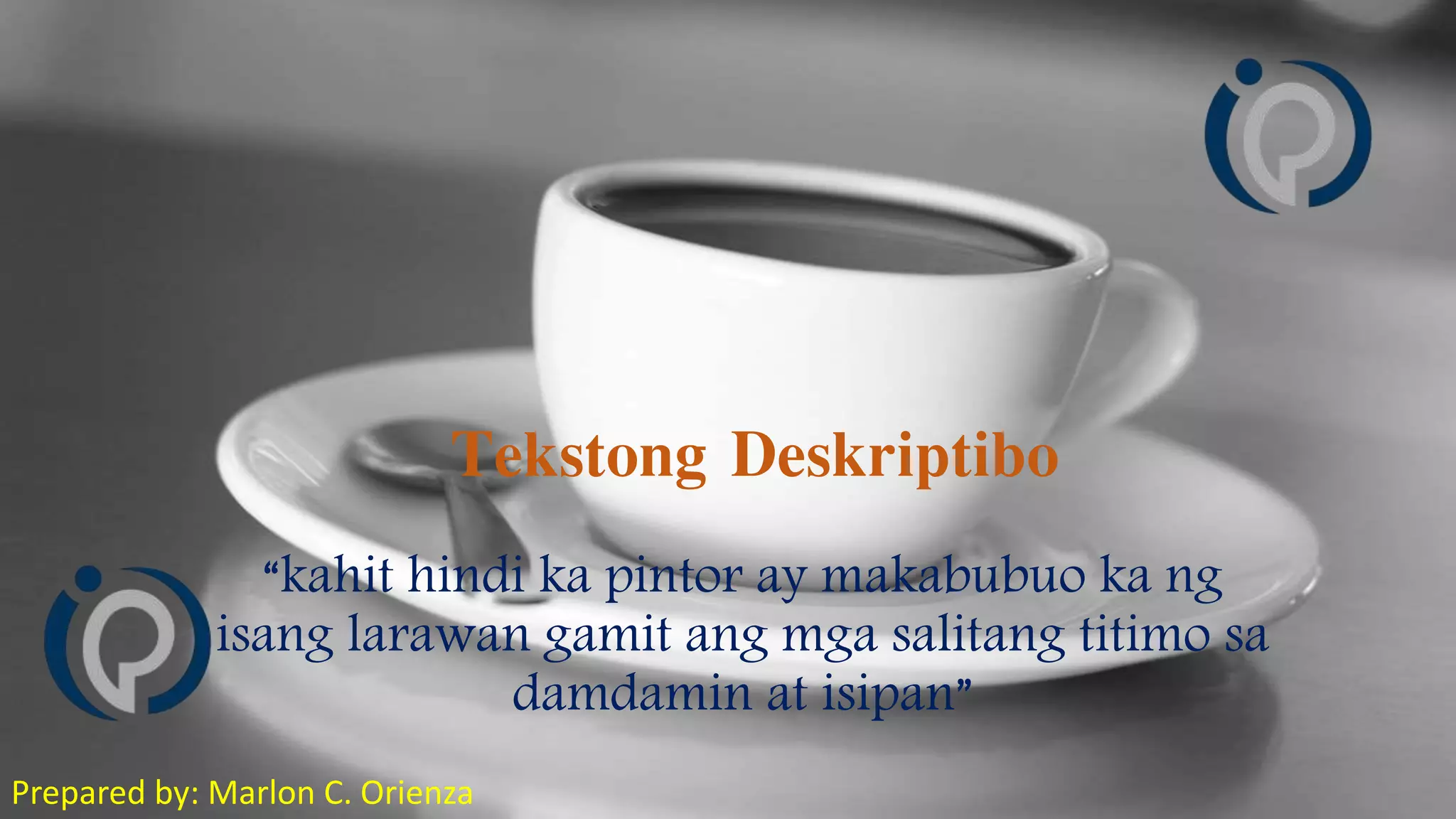 Tekstong deskriptibo | PPTX