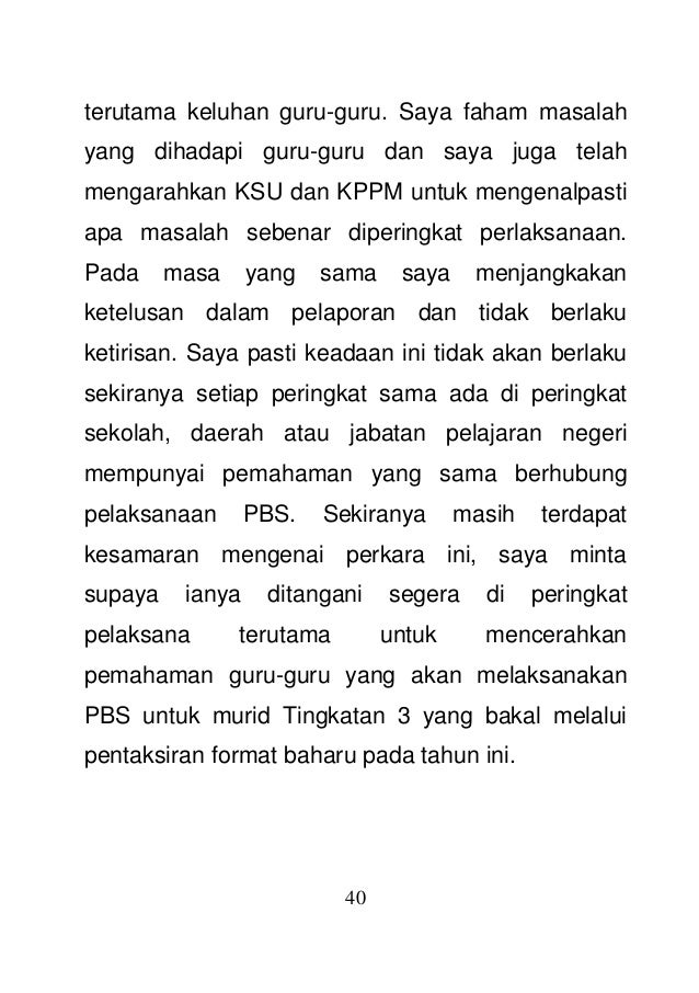 Teks ucapan perutusan tahun 2014 kpm