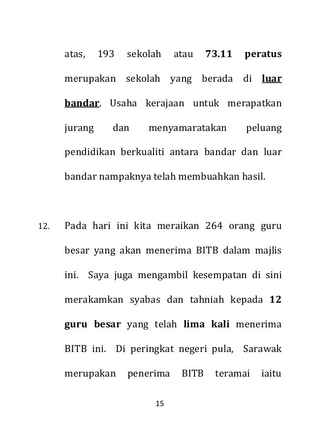 Teks ucapan yab tpm sempena majlis anugerah tawaran baharu 