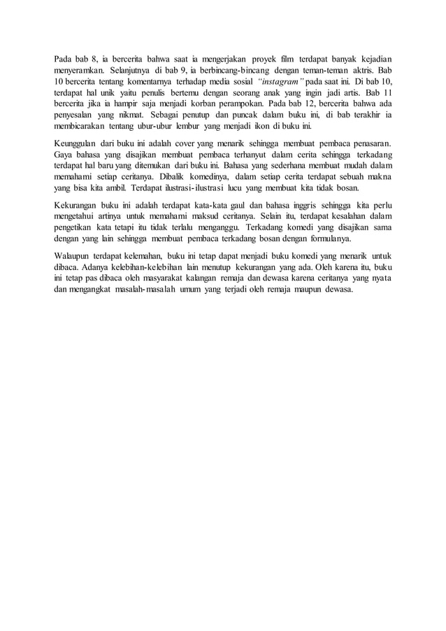 Teks Ulasan Buku Docx