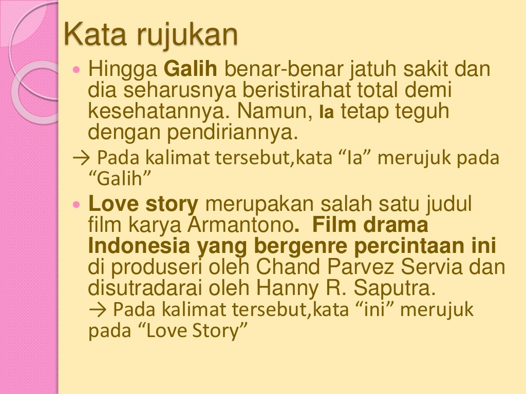 Teks ulasan film love story