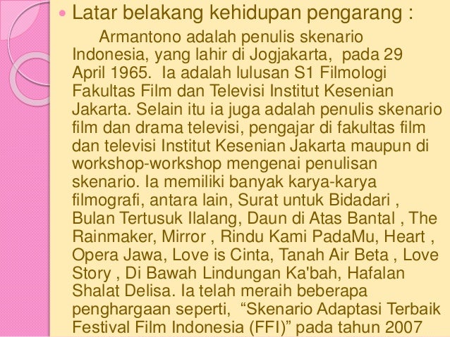 Majas Lagu Surat Cinta Untuk Starla - 1001 Contoh Majas