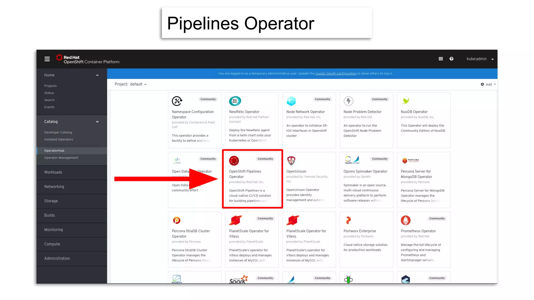 Pipelines Operator
 