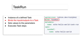 Cloud-Native CI/CD on Kubernetes with Tekton Pipelines | PDF