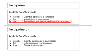 Cloud-Native CI/CD on Kubernetes with Tekton Pipelines | PDF
