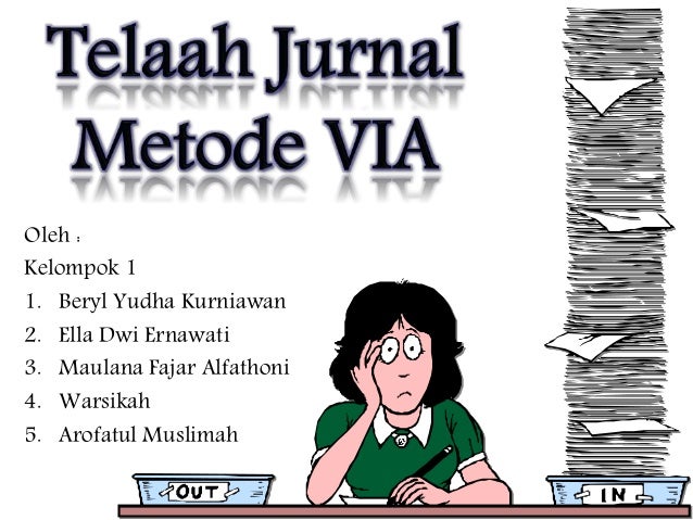 Telaah Jurnal Metode Via