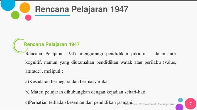 kurikulum rencana pelajaran 1947 guru ngapak perkembangan kurikulum di indonesia kurikulum rencana pelajaran 1947 guru ngapak perkembangan kurikulum di indonesia