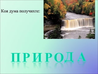 Коя дума получихте: 