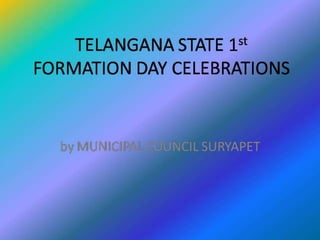 Telangana celebrations