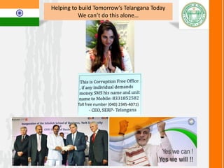 New Years at Necklace Road, Hyderabad
Nehru Zoological Park, Hyderabad
Ramoji Film City, Hyderabad
Dandiya & Garba Navratri at
Mallika Gardens Oct, 2015
Bathukamma festivals, Hyderabad
Sky Fest Dec 23,
Hyderabad
 