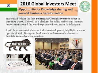 TS-iPASS: Self-certification and 15 day clearances
clearance
Telangana Industrial policy
Courtesy:TheHindu
 