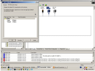Telas do vlt na rede devicenet ultimo