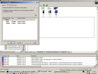 Telas do vlt na rede devicenet ultimo