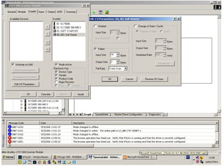 Telas do vlt na rede devicenet ultimo
