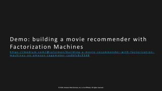 Speed up your Machine Learning workflows with build-in algorithms | PPT