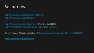 Speed up your Machine Learning workflows with build-in algorithms | PPT