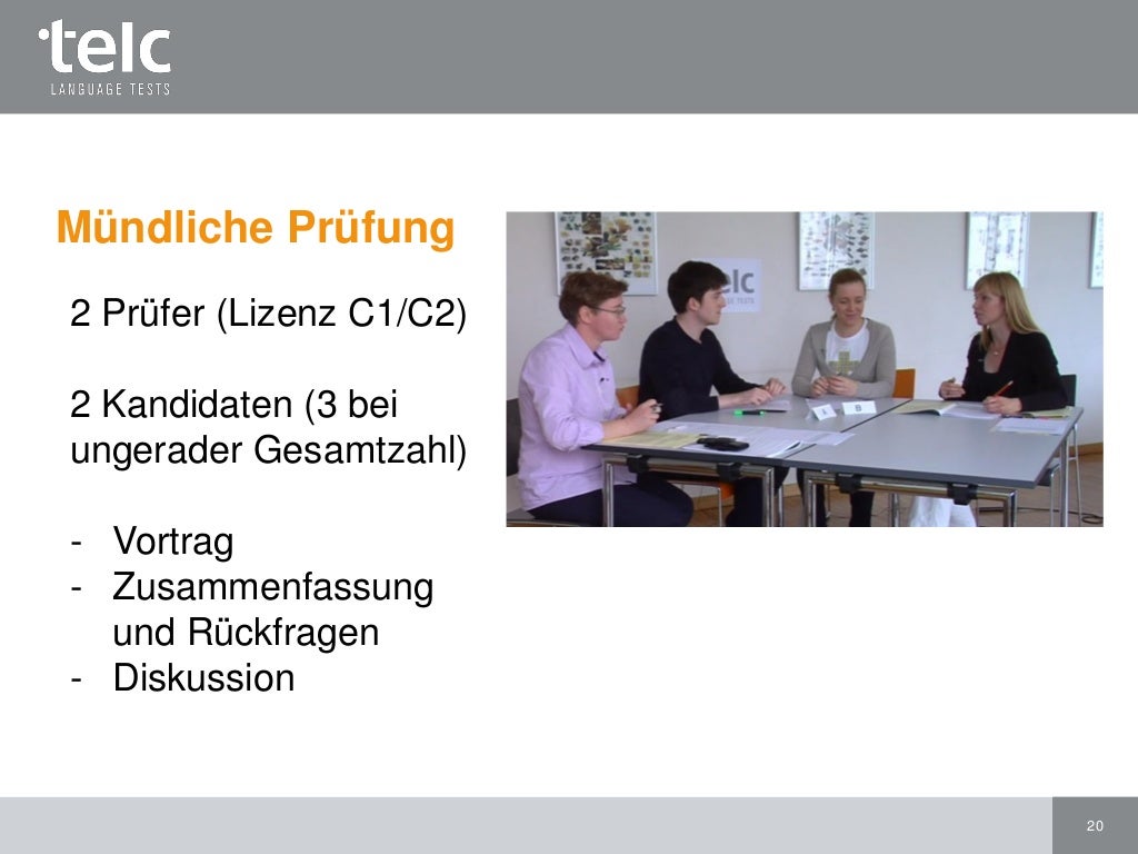 telc Deutsch C1 Hochschule Prüfungsformat und vorbereitung