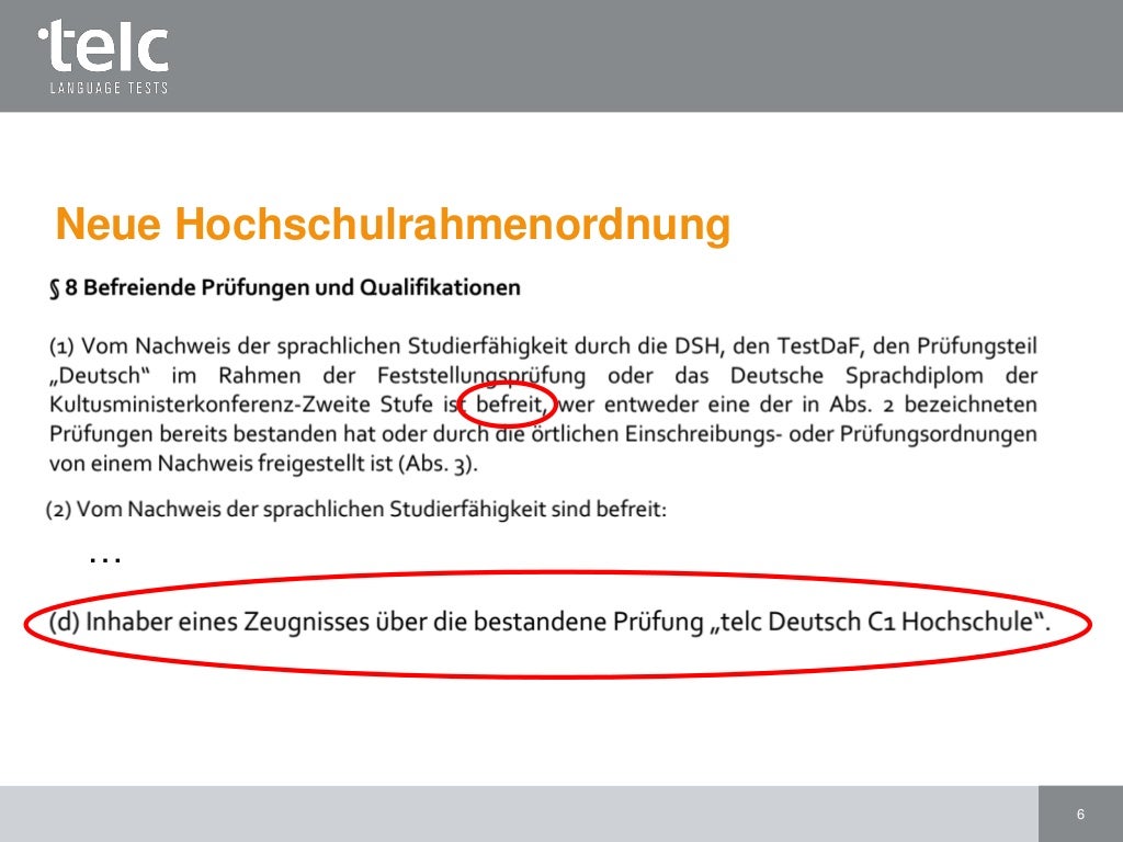 telc Deutsch C1 Hochschule Prüfungsformat und vorbereitung
