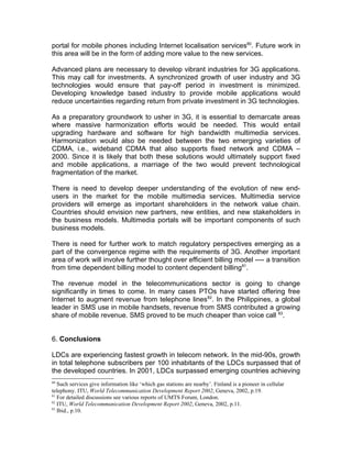 Telephonic Entity Telecom overview | DOC