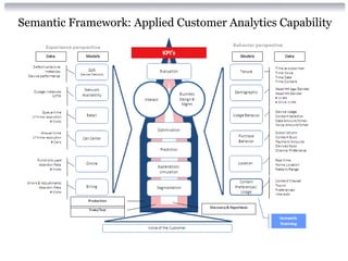 Semantic Framework: Applied Customer Analytics Capability
 