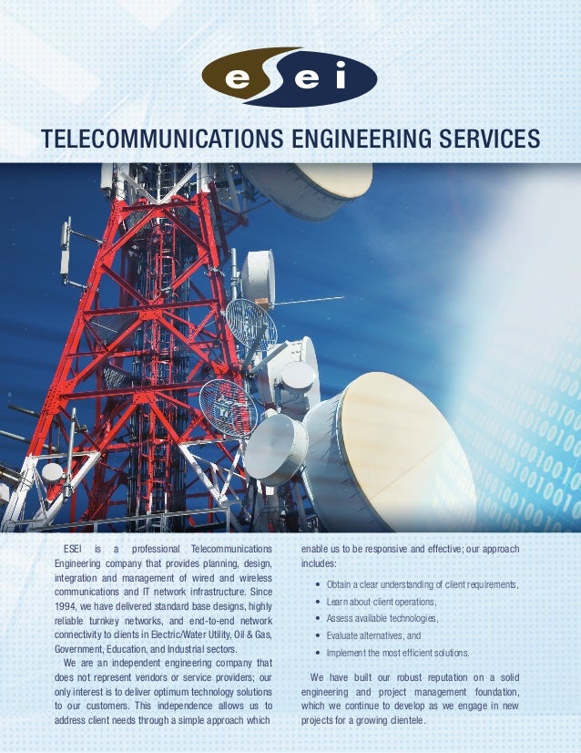 Engineering Service Flyer