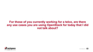 Telco open stack use cases james thorne | PPTX