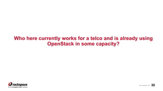 Telco open stack use cases james thorne | PPTX
