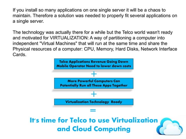 Telco Private Clouds - The RISE and SHINE | PPTX