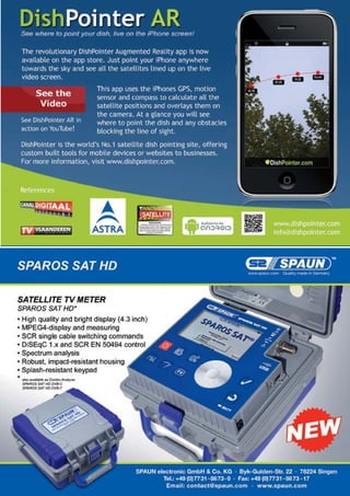 207行量最大的数字电视杂志
205www.TELE-audiovision.com — 09-10/2013 — TELE-audiovision International — 全球发行量最大的数字电视杂志
 