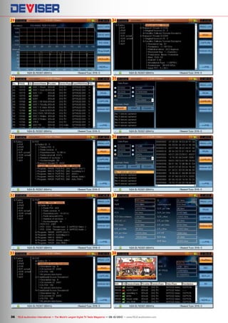 29
30
31
32
33
35
36
37
38
34
36 TELE-audiovision International — The World‘s Largest Digital TV Trade Magazine — 09-10/2013 — www.TELE-audiovision.com
 