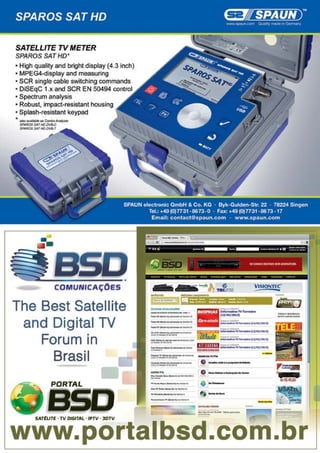 行量最大的数字电视杂志

207

www.TELE-audiovision.com — 1
1-12/2013 — TELE-audiovision International — 全球发行量最大的数字电视杂志

215

 