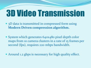 Each camera is synchronized to other camera.Each camera is connected to workstation.