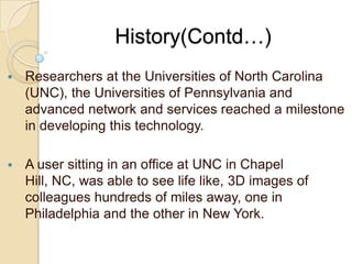  Tele-immersion data flow