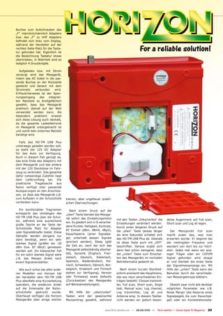 Buchse zum Aufschrauben des
„F“ männlich/männlich Adapters
bzw. des „F“ zu UHF Adapters
�������� ����� ������ ���� ���������
während der Hersteller auf der
rechten Seite Platz für die Tasta-
tur gefunden hat. Eigentlich ist
die Bezeichnung Tastatur etwas
������������� ��� ��������� ����� ���
������������������������

   ����������� ����� ���� ������
��������� ����� ���� �����������
indem das AC Kabel in die pas-
������ ������� ��� ���� ����������
��������� ���� ������� ���� ����
���������� ���������� ������
Erfreulicherweise ist der Span-
nungseingang      des    integrier-
���� ���������� ��� ���������������
��������� ����� ���� ����������
���������� �������� ���� ���� �����
���������� ������� ������ ����
���������� ���������� ��������
����� ������ ������� ����� ���������
��� ���� �������� ���������������
��� ���������� �������������� ����
���������������������������������
���������������

  ������ ���� ������ ���� �����
�������������������������������
��� ������ ���� ���� ��� ��������
���� ���� ����� ���� �����������
����� ��� ������� ����� ������� ����
das eine Ende des Adapters mit
���� ���������� ���� ���� �������
������������������������������
�������������������������������
������ ����������� �������� ������
���� ������������� ����� ����
����������� ������������ ����
������ �������� ����� ���������
Aussparungen an den Anschlüs-
��������������������������������
�������������������������������          ��������� ����� ���������� �������
�����������������                        schen Überraschungen.

  ���� ������������� �����������           ����� ������ ������ ���� ����
����������� ���� ��������� ����          ��������������������������������
������ ���� ����� ����� ���� ������      ���� ������� ���� �����������������
����� �������� ����� ������������                                                ����������������������������������        ������ ���������� ���� ����� ������
                                         ������������������������������������    �������������� ���������� ��������        �����������������������������
������ ������� ��� ���� ������ ����
                                         �����������������������������������     ������ ������ ��������� ������ ����
Schutzhülle Platz für Adapter
                                         ��� �������� ������ ������ �������      ���� ������� ������ ������� �������         ���� ���������� ����� �����
���������������������������������
                                         ������������� ������� ���������         ���� ����� ��������� ��������� �����      ������ ������ ����� ���� ����
�������� ������� ��������� ����
                                         ����� ���������� ������� ��������       �������������������������������           ��������� ������� ��� �������� ����
����� ���������� ����� ���� �����
                                         ���������� ��������� ������ ������      ist diese Taste auch mit „OFF“            der niedrigsten Frequenz und
�������� ������� �������� ���� ����
                                         ���� ����� ���� ����� ���� ����� ����   ������������� ������� ������� �����       �������� ���� ����� ���� ���� �����
���� ����� ��� ������ ���������
                                         ��������������������������������        ����� ����� ������ ���������� �����       sten. Jedes mal wenn ein ana-
������� ������ ���� ������������ �����
����������������������������������       ������ �������� ����������� �����       die „unten“ Taste zum Einschal-           ������ ������� ����� ���� ������
����� ���� ������� ������� �����         ��������� ��������� �������������       �������������������������������           ������� ��������� ����� �������
������������������������                 ���������� ���������������� ����        ���������������������������               er und blendet die erste Seite
                                         ��������������������������������                                                  ���� ������������������ ����� ����
  ������������������������������         ��������� ���������� ���� ���������        ����� ������ ������� ����������        ���������������������������������
���� ��������� ���� �������� ����        ������� ���� ������������ ��������      ��������������������������������          ��������� ������ ���� �����������
���� ����������� ���� ������ ����        ����� ���������� ������ ���������       �������������������������������           �����������������������������
Plus ebenfalls eine Kurzanleitung        �������������� ���� �����������         ��������������������������������
����������� ���� ��������� �������       �������������������������               ����� ����� ������ ������ ������ ������     �������������������������������
���� ���� ����������� ���� ������                                                ������ ������� ������ ���� ���������      ���������� ���������� ���� �����
������������ ��������� �������             ���� ������ ���� �������������        ���� ������������� ���� ���� ����         ������ ������� ����� �������� ������
���������� ��������� ���� ��������       Tasten wird der gewünschte              Antenna amp. In diesem Testbe-            Signalpegels bis zum Rauschpe-
����������� ����� ������� ��������       ������������ ��������� ��������         ������ ������� ���� ������� ������        ����� ����� ���� ������������������


                                                                       www.TELE-satellite.com — 08-09/2010 —       TELE-satellite — Global Digital TV Magazine   25
 