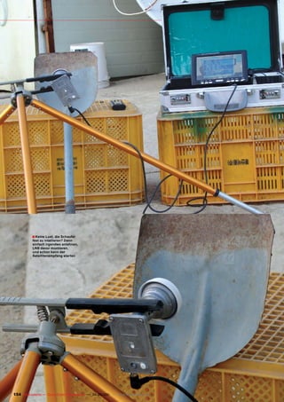 ■ Keine Lust, die Schaufel
           fest zu intallieren? Dann
           einfach irgendwo anlehnen,
           LNB davor montieren,
           und schon kann der
           Satellitenempfang starten




154 TELE-satellite — Global Digital TV Magazine — 04-05/201 — www.TELE-satellite.com
                                                          1
 