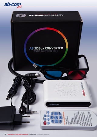 24   TELE-satellite — Global Digital TV Magazine — 08-09/201 — www.TELE-satellite.com
                                                           1
 