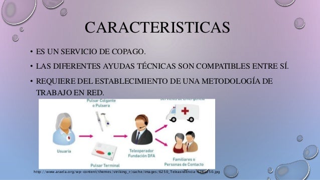 Resultado de imagen para teleasistencia caracteristicas