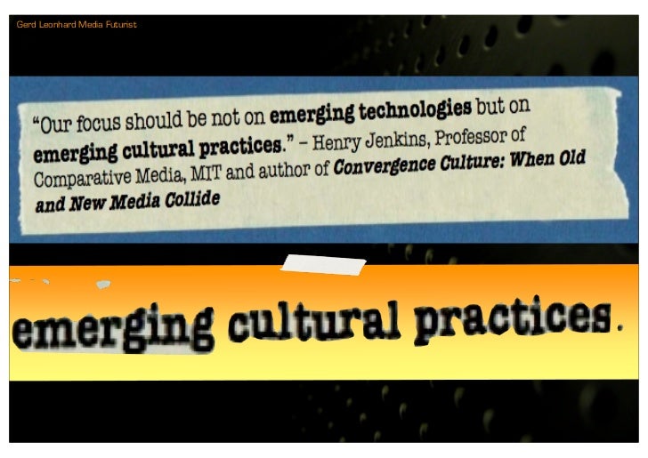 Gerd Leonhard Media Futurist
 