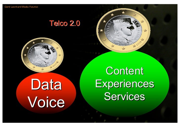 Gerd Leonhard Media Futurist




                               Telco 2.0




                                            ...