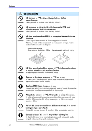 Optima Rf420 Radiologia manual de uso de operador telecomandada | PDF