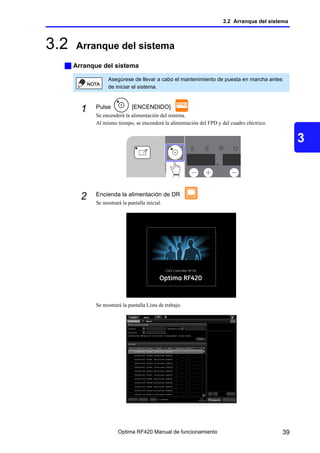 Optima Rf420 Radiologia manual de uso de operador telecomandada | PDF