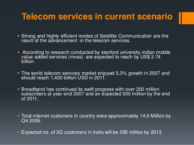 Telecom industry