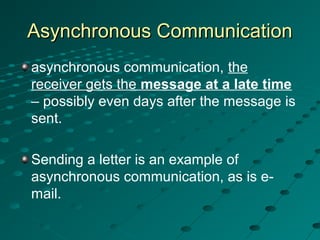 Telecommunication and networks | PPT