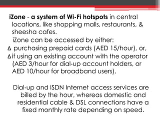 Telecommunication in the united arab emirates | PPTX