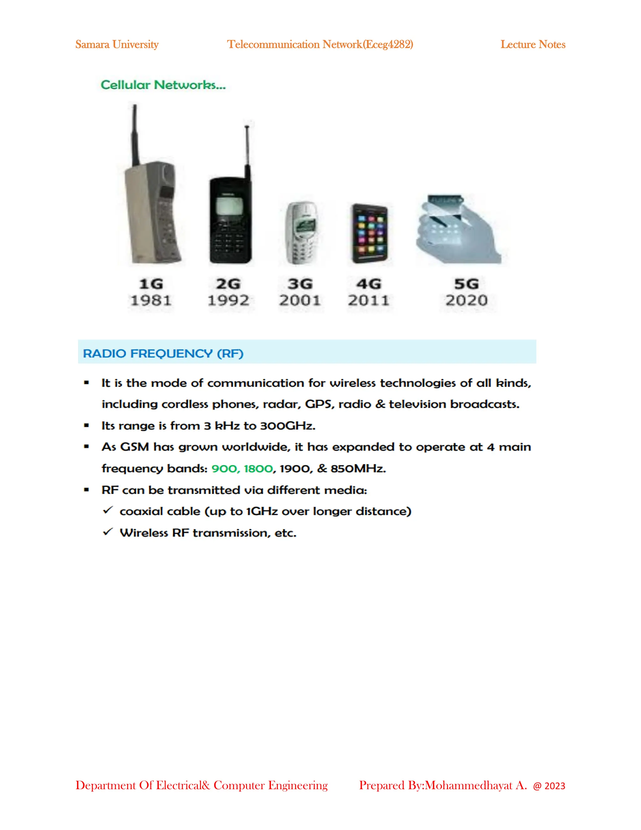 Telecommunication network lecture notes.pdf