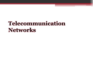 Telecommunications | PPTX