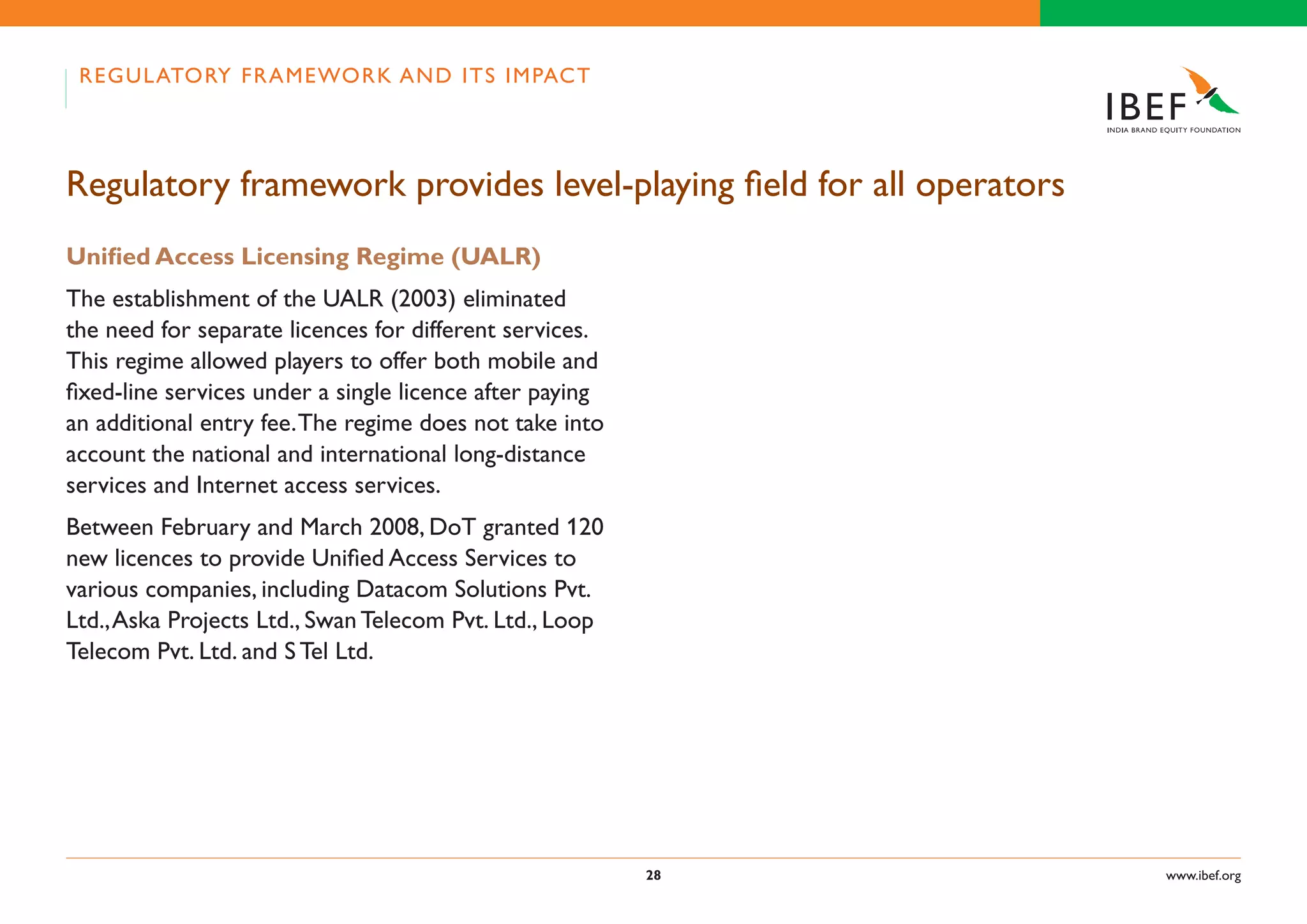 Indian Telecom Industry Presentation 060109