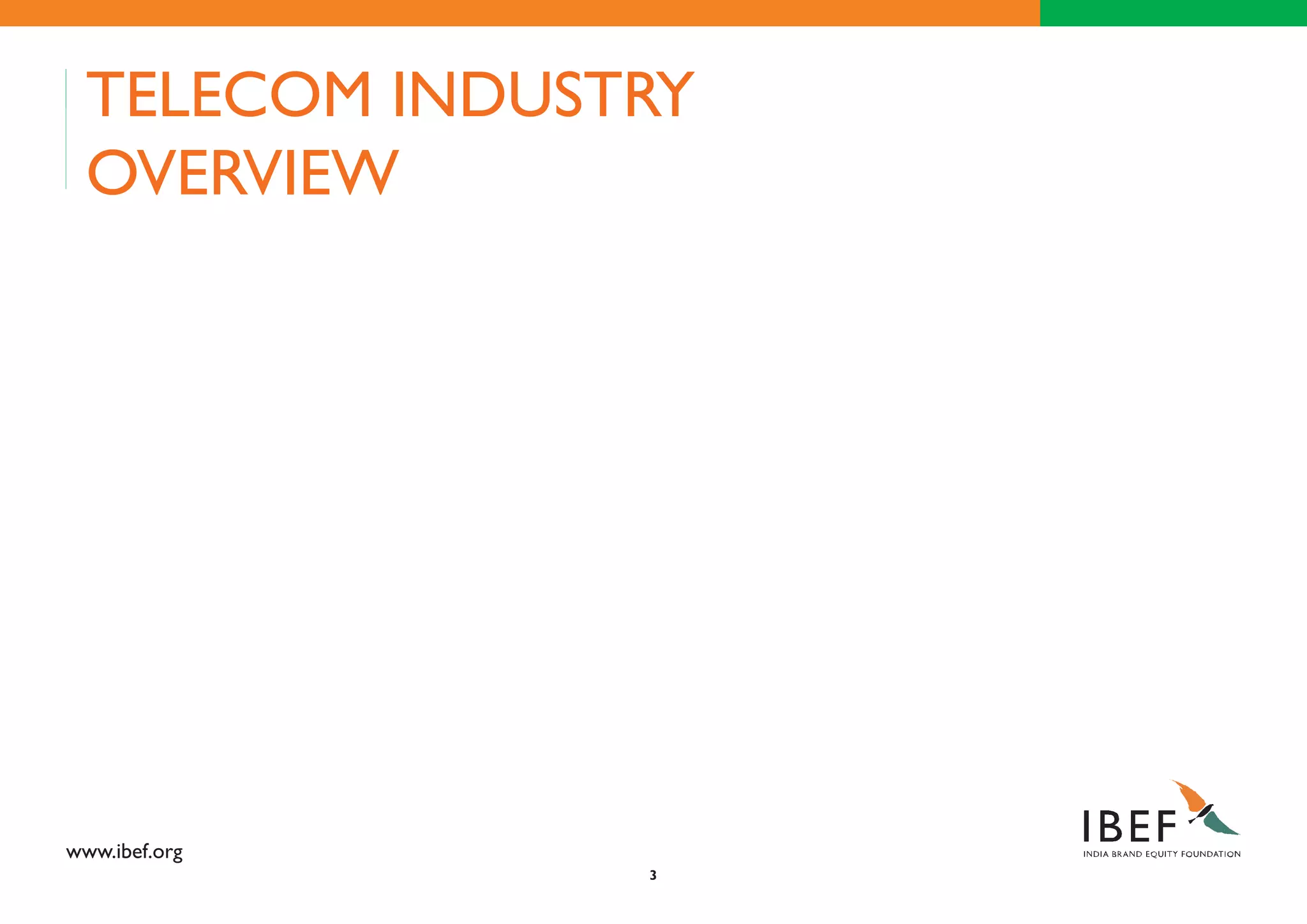Indian Telecom Industry Presentation 060109